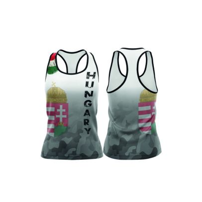 HUNGARICUM - Ujjatlan női póló CAMOUFLAGE
