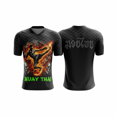MuayThai - SKULL póló