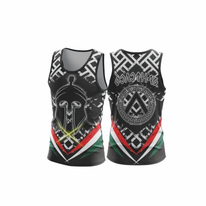 Spartan - HARCOSOK Ujjatlan férfi póló