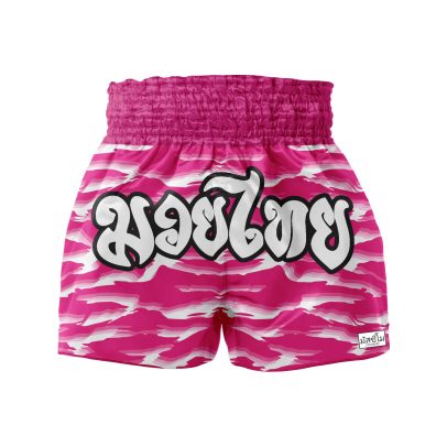 MuayThai - PINKCAMOU nadrág